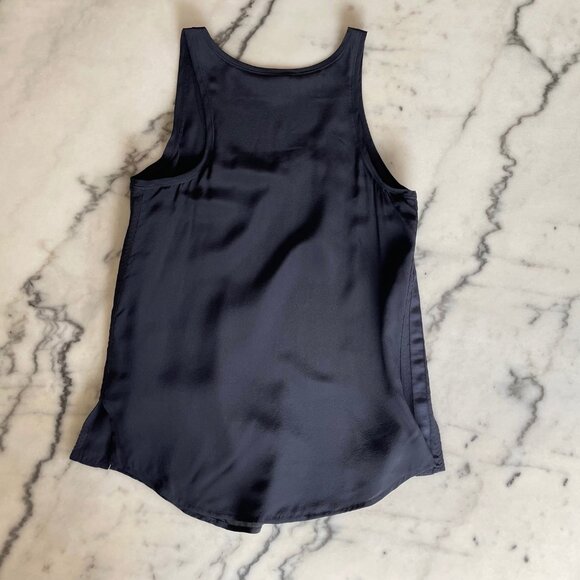 Club Monaco Silk Navy Tank - Picture 10 of 14